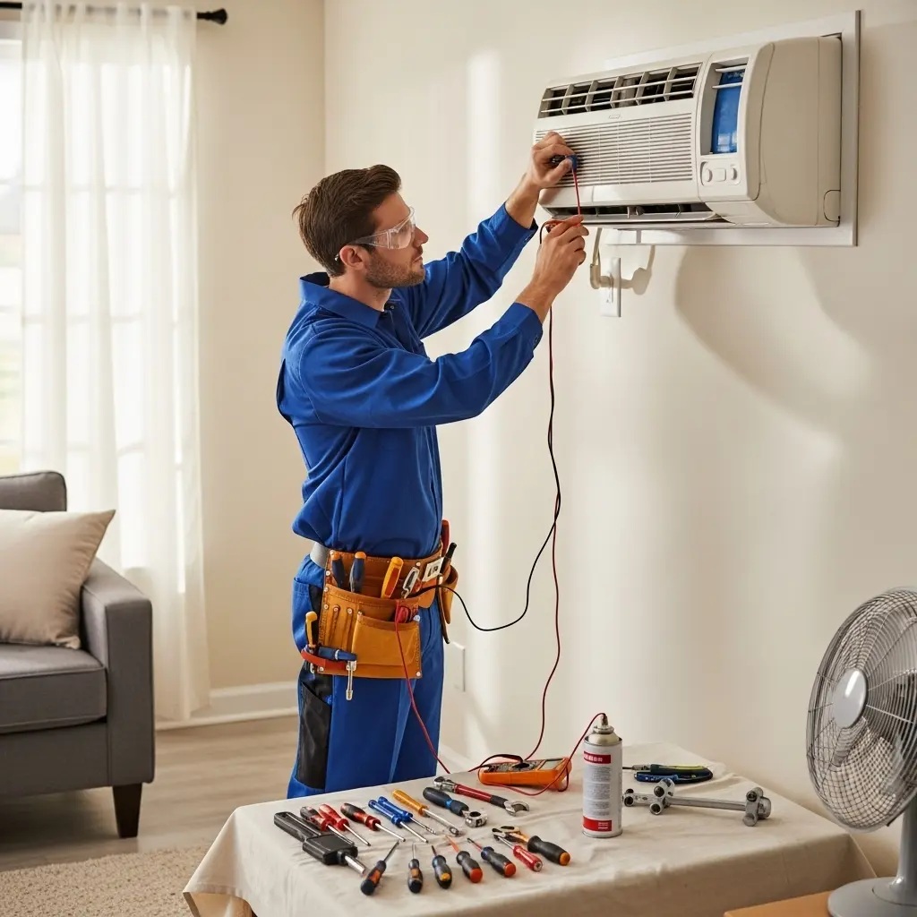 Çekmeköy Kumtel Kumtel klima gaz dolumu ve bakım – Enerji verimliliği artırıldı. - Teknik servis örneği